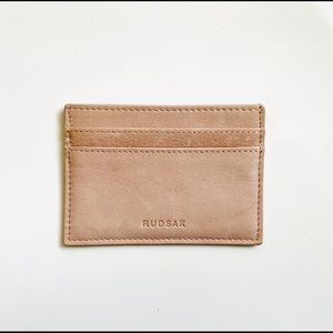 Rudsak Genuine Leather Card Holder 5 Slots